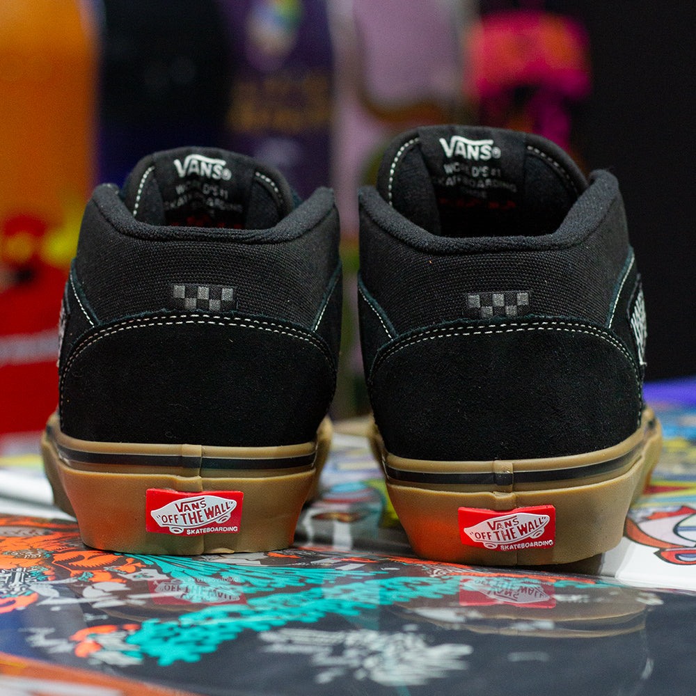 Tenis Vans Skate Half Cab Pro Black Gum